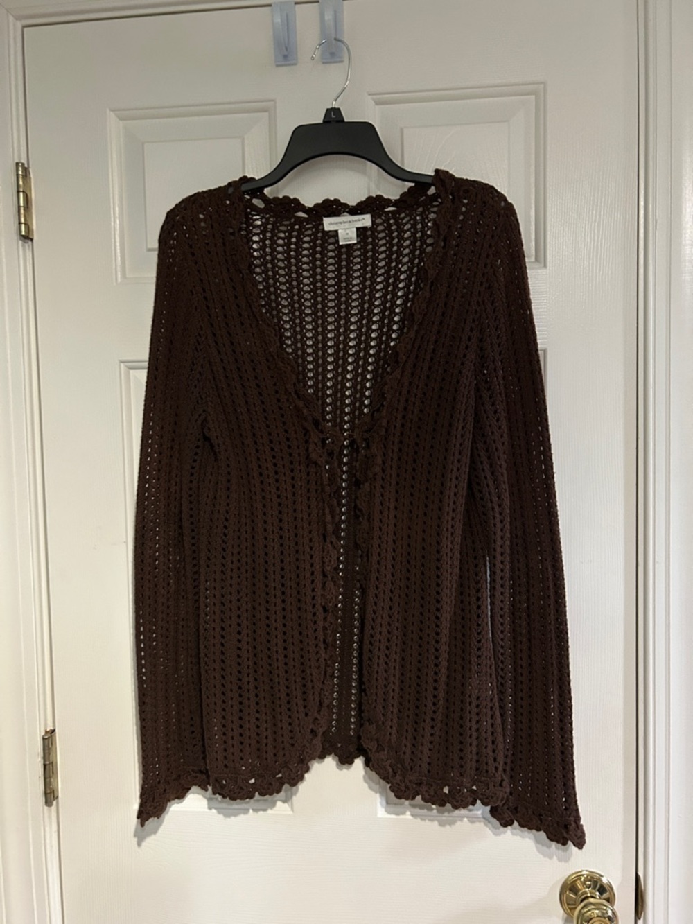 Lady’s crocheted cardigan